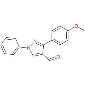 3-(4-methoxyphenyl)-1-phenyl-1H-pyrazole-4-carbaldehyde