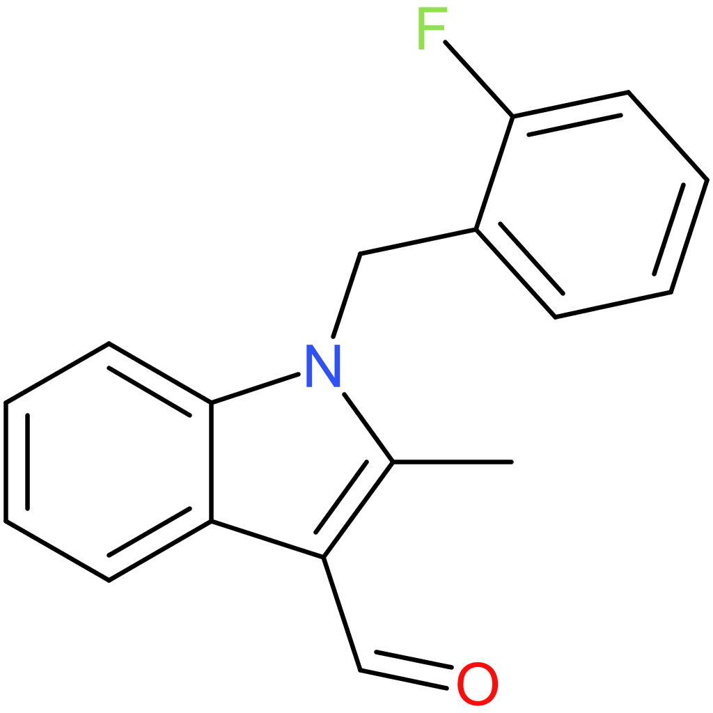 1-(2-fluorobenzyl)-2-methyl-1H-indole-3-carbaldehyde