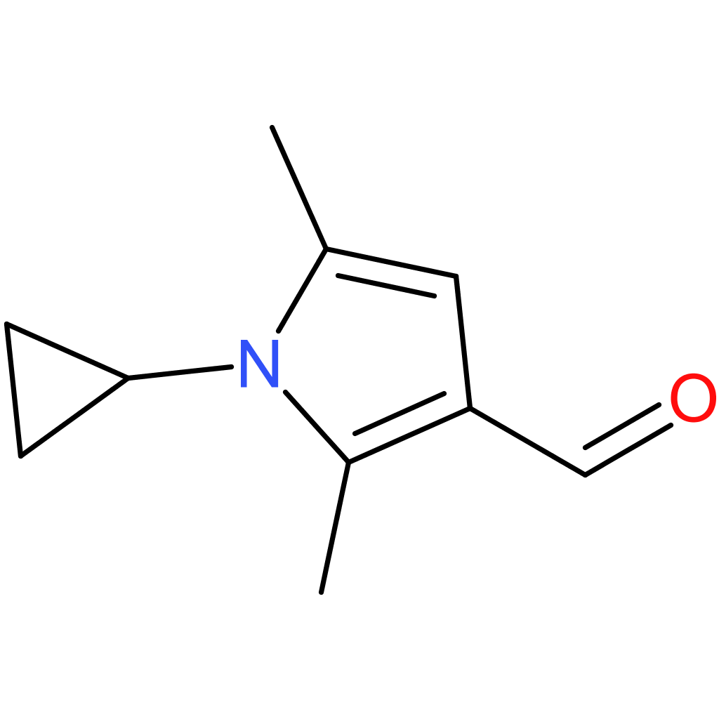 1-cyclopropyl-2,5-dimethyl-1H-pyrrole-3-carbaldehyde