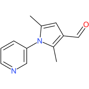 2,5-dimethyl-1-(pyridin-3-yl)-1H-pyrrole-3-carbaldehyde