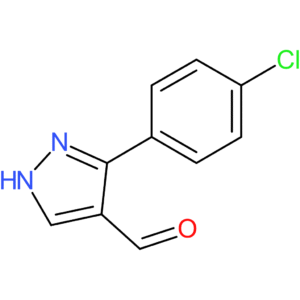 3-(4-chlorophenyl)-1H-pyrazole-4-carbaldehyde