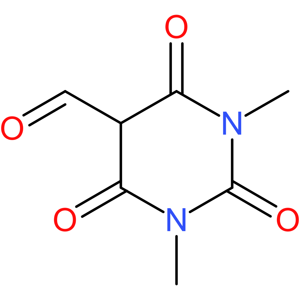 1,3-dimethyl-2,4,6-trioxohexahydropyrimidine-5-carbaldehyde
