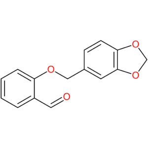 2-(benzo[d][1,3]dioxol-5-ylmethoxy)benzaldehyde