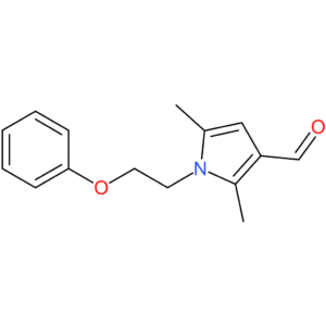 2,5-dimethyl-1-(2-phenoxyethyl)-1H-pyrrole-3-carbaldehyde