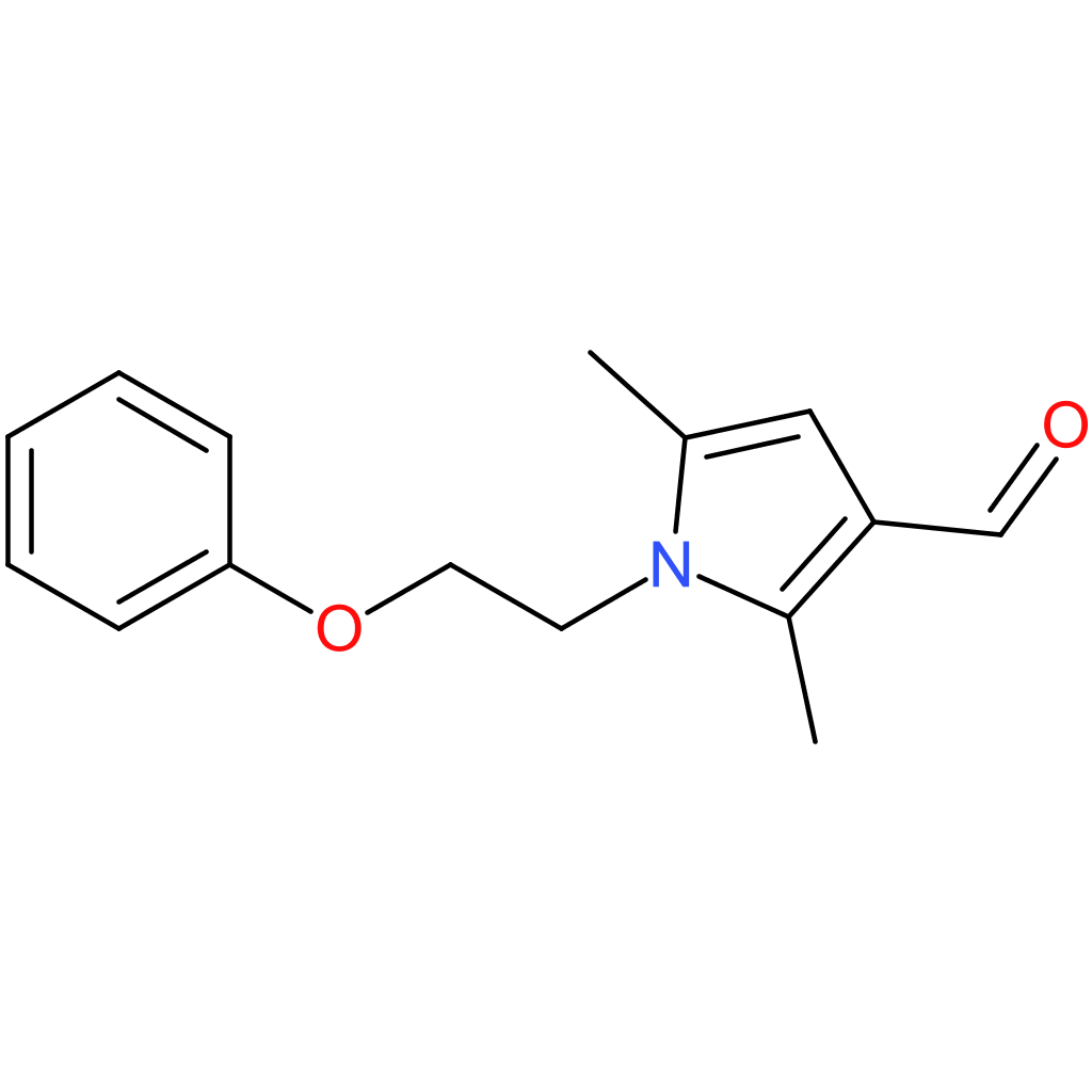 2,5-dimethyl-1-(2-phenoxyethyl)-1H-pyrrole-3-carbaldehyde