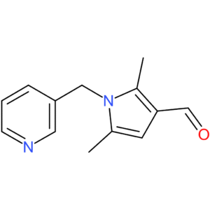 2,5-dimethyl-1-(pyridin-3-ylmethyl)-1H-pyrrole-3-carbaldehyde