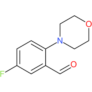 5-fluoro-2-morpholinobenzaldehyde