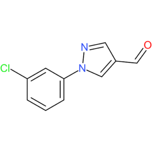 1-(3-chlorophenyl)-1H-pyrazole-4-carbaldehyde
