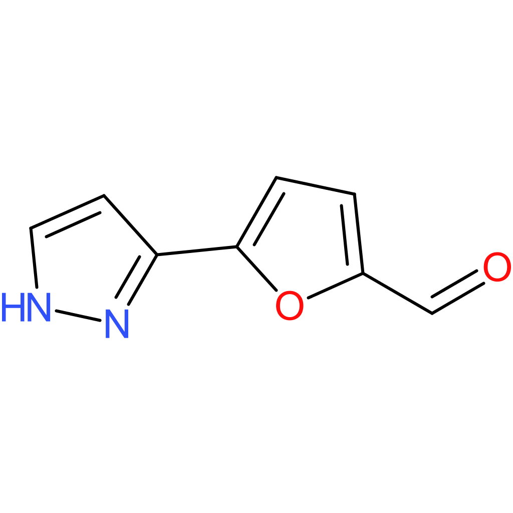5-(1H-pyrazol-3-yl)furan-2-carbaldehyde