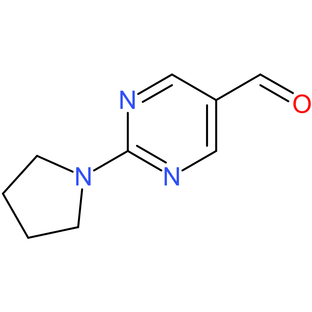 2-(pyrrolidin-1-yl)pyrimidine-5-carbaldehyde