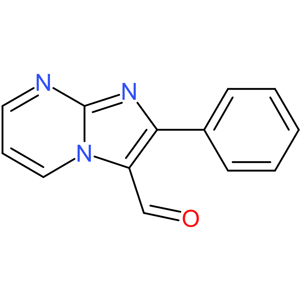 2-phenylimidazo[1,2-a]pyrimidine-3-carbaldehyde
