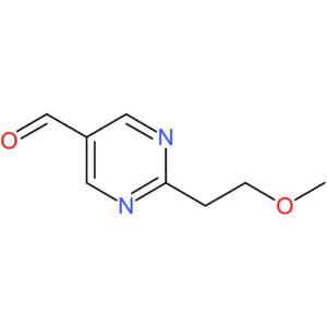 2-(2-methoxyethyl)pyrimidine-5-carbaldehyde