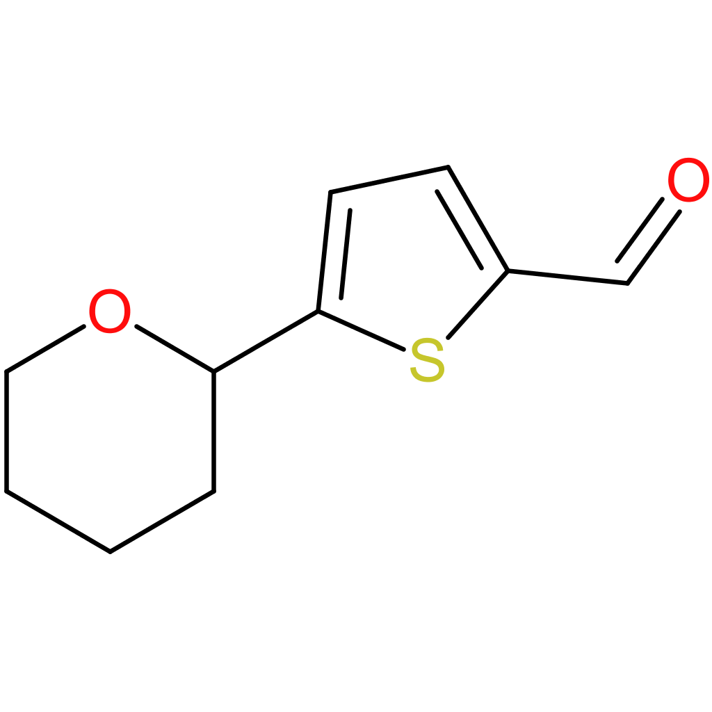 5-(tetrahydro-2H-pyran-2-yl)thiophene-2-carbaldehyde