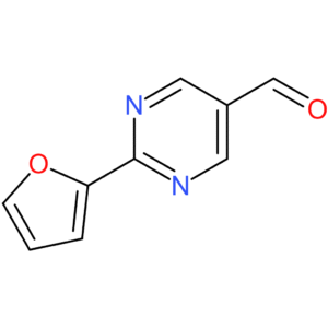 2-(furan-2-yl)pyrimidine-5-carbaldehyde