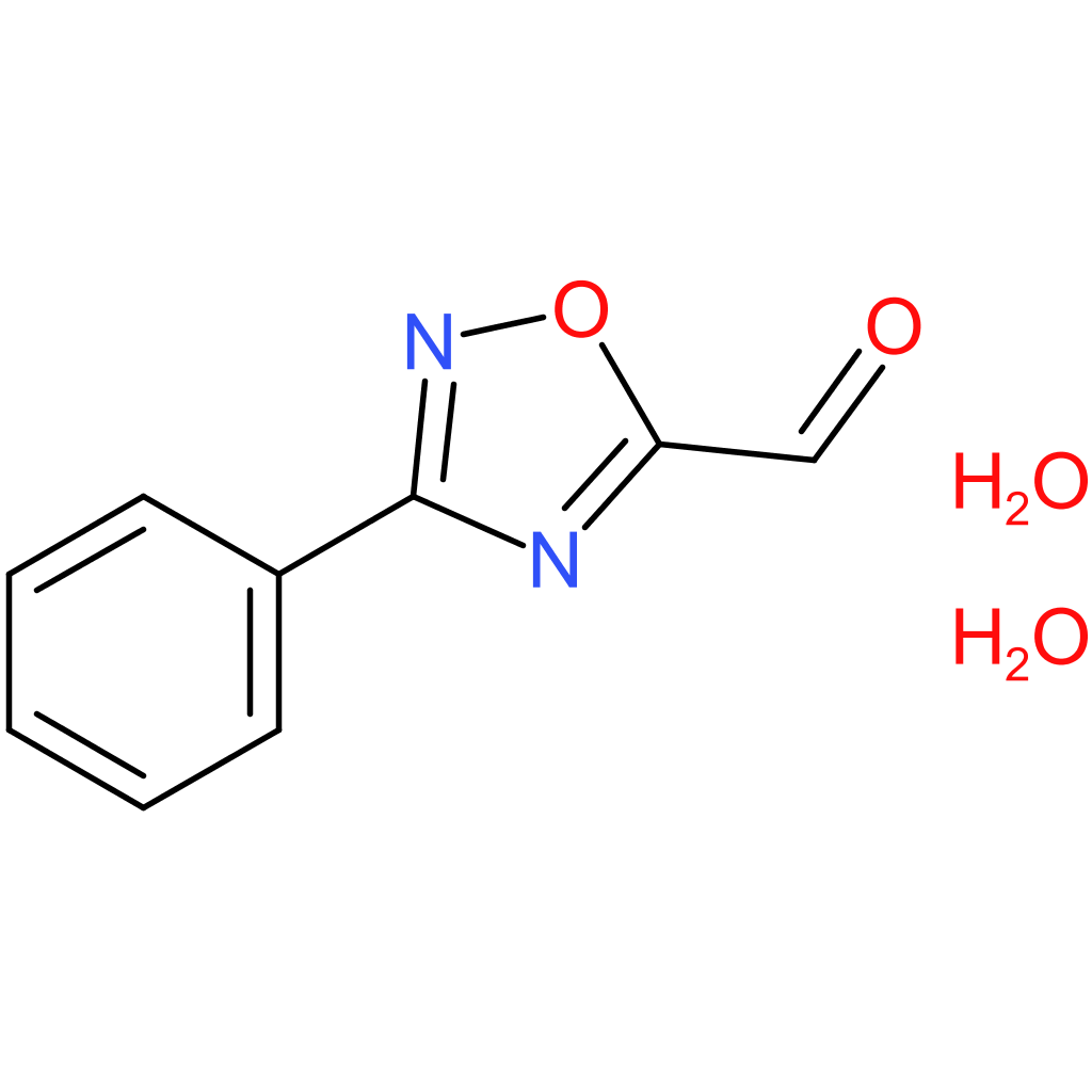 3-phenyl-1,2,4-oxadiazole-5-carbaldehyde dihydrate