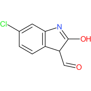 6-chloro-2-hydroxy-3H-indole-3-carbaldehyde