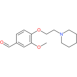 3-methoxy-4-(2-(piperidin-1-yl)ethoxy)benzaldehyde