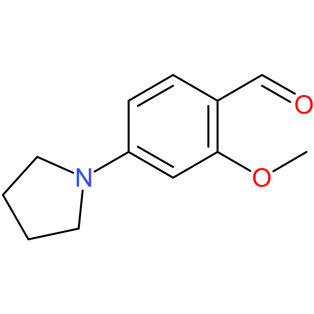 2-methoxy-4-(pyrrolidin-1-yl)benzaldehyde