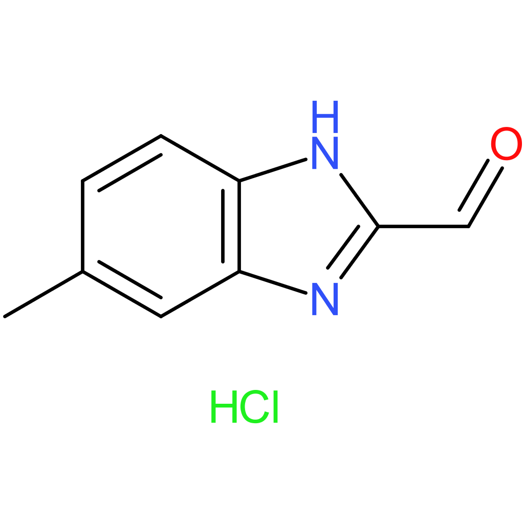 5-methyl-1H-benzo[d]imidazole-2-carbaldehyde hydrochloride