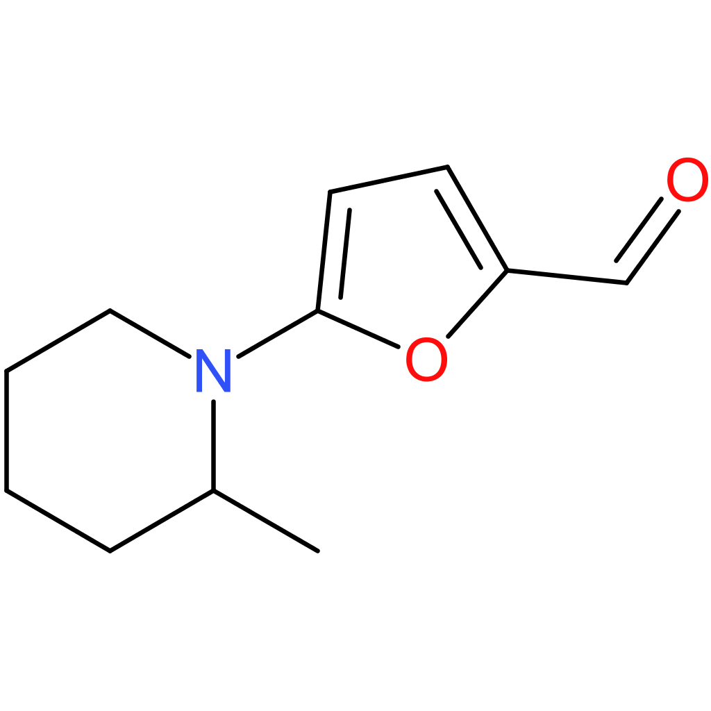 5-(2-methylpiperidin-1-yl)furan-2-carbaldehyde