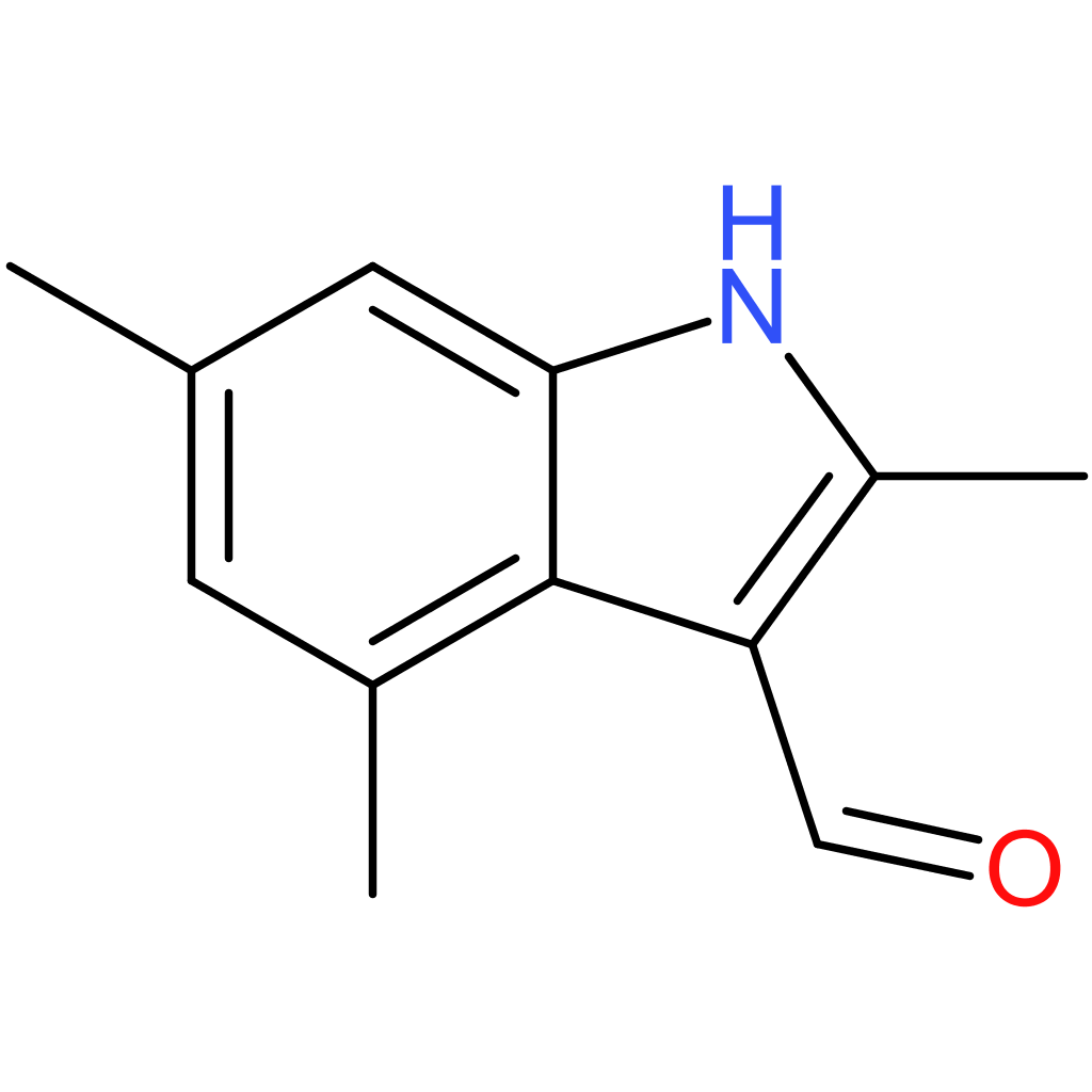 2,4,6-trimethyl-1H-indole-3-carbaldehyde