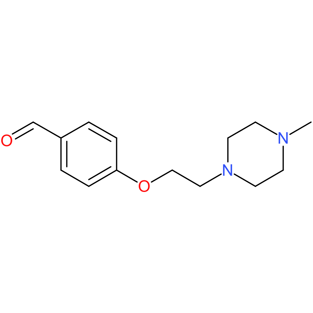 4-(2-(4-methylpiperazin-1-yl)ethoxy)benzaldehyde