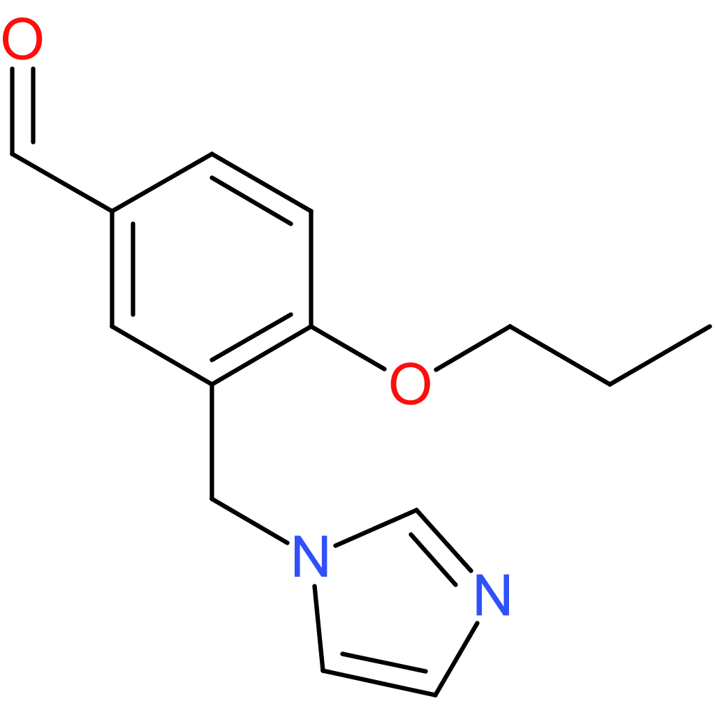 3-((1H-imidazol-1-yl)methyl)-4-propoxybenzaldehyde