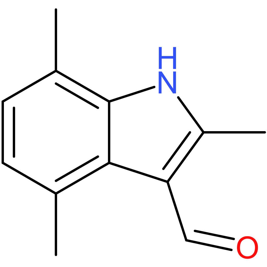2,4,7-trimethyl-1H-indole-3-carbaldehyde