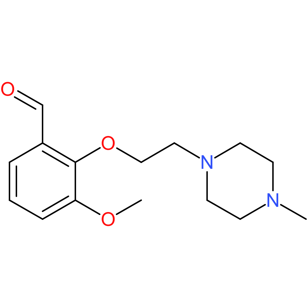 3-methoxy-2-(2-(4-methylpiperazin-1-yl)ethoxy)benzaldehyde