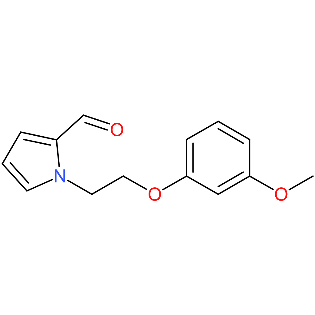 1-(2-(3-methoxyphenoxy)ethyl)-1H-pyrrole-2-carbaldehyde