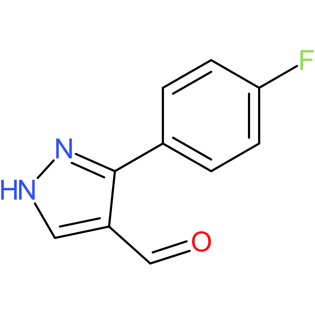 3-(4-fluorophenyl)-1H-pyrazole-4-carbaldehyde