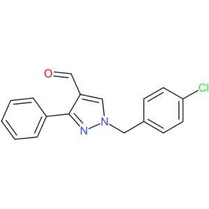 1-(4-chlorobenzyl)-3-phenyl-1H-pyrazole-4-carbaldehyde