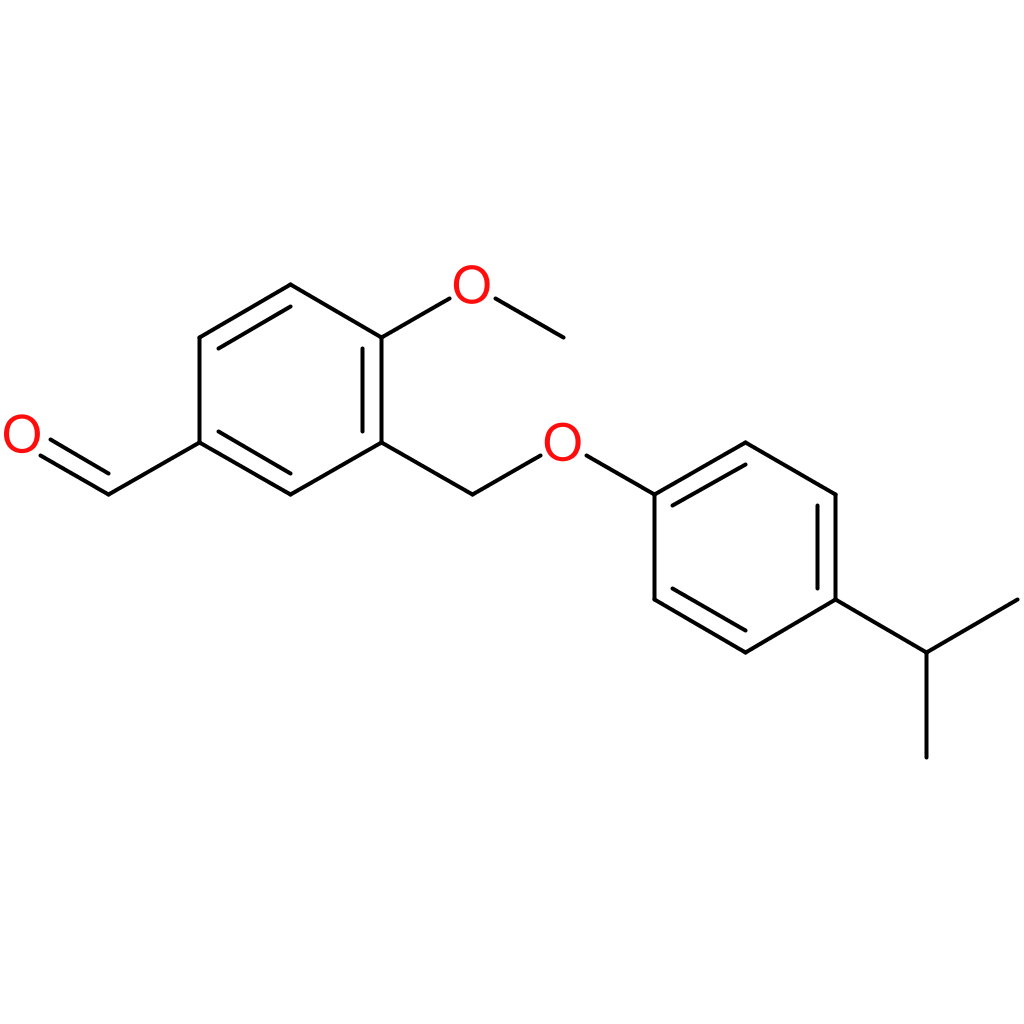 3-((4-isopropylphenoxy)methyl)-4-methoxybenzaldehyde