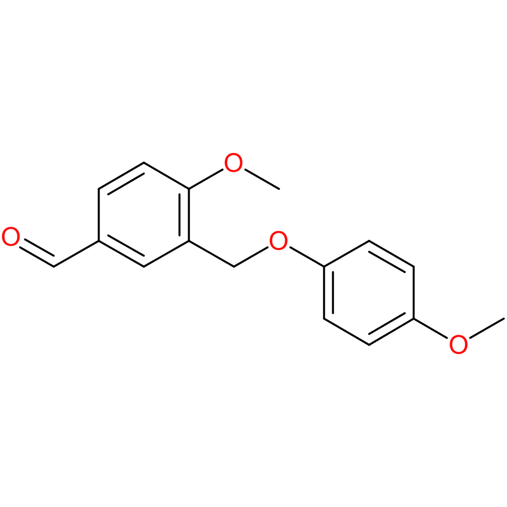 4-methoxy-3-((4-methoxyphenoxy)methyl)benzaldehyde