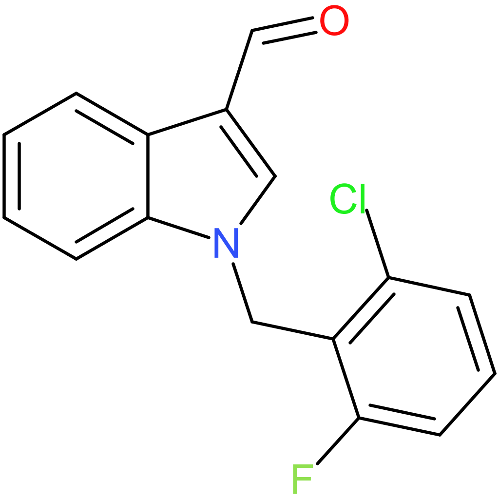1-(2-chloro-6-fluorobenzyl)-1H-indole-3-carbaldehyde