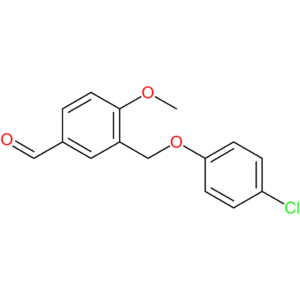 3-((4-chlorophenoxy)methyl)-4-methoxybenzaldehyde