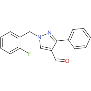 1-(2-fluorobenzyl)-3-phenyl-1H-pyrazole-4-carbaldehyde