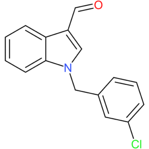 1-(3-chlorobenzyl)-1H-indole-3-carbaldehyde