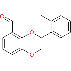 3-methoxy-2-((2-methylbenzyl)oxy)benzaldehyde