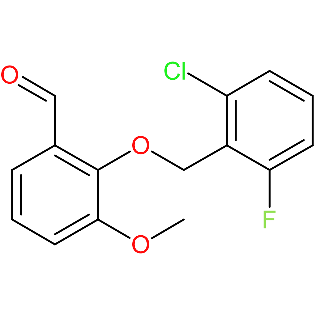 2-((2-chloro-6-fluorobenzyl)oxy)-3-methoxybenzaldehyde