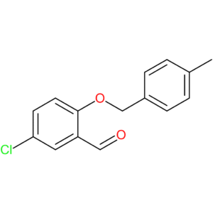 5-chloro-2-((4-methylbenzyl)oxy)benzaldehyde