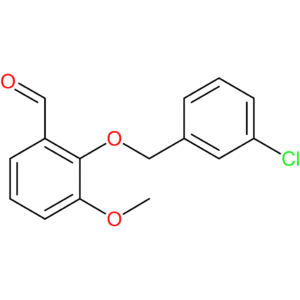 2-((3-chlorobenzyl)oxy)-3-methoxybenzaldehyde