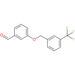 3-((3-(trifluoromethyl)benzyl)oxy)benzaldehyde