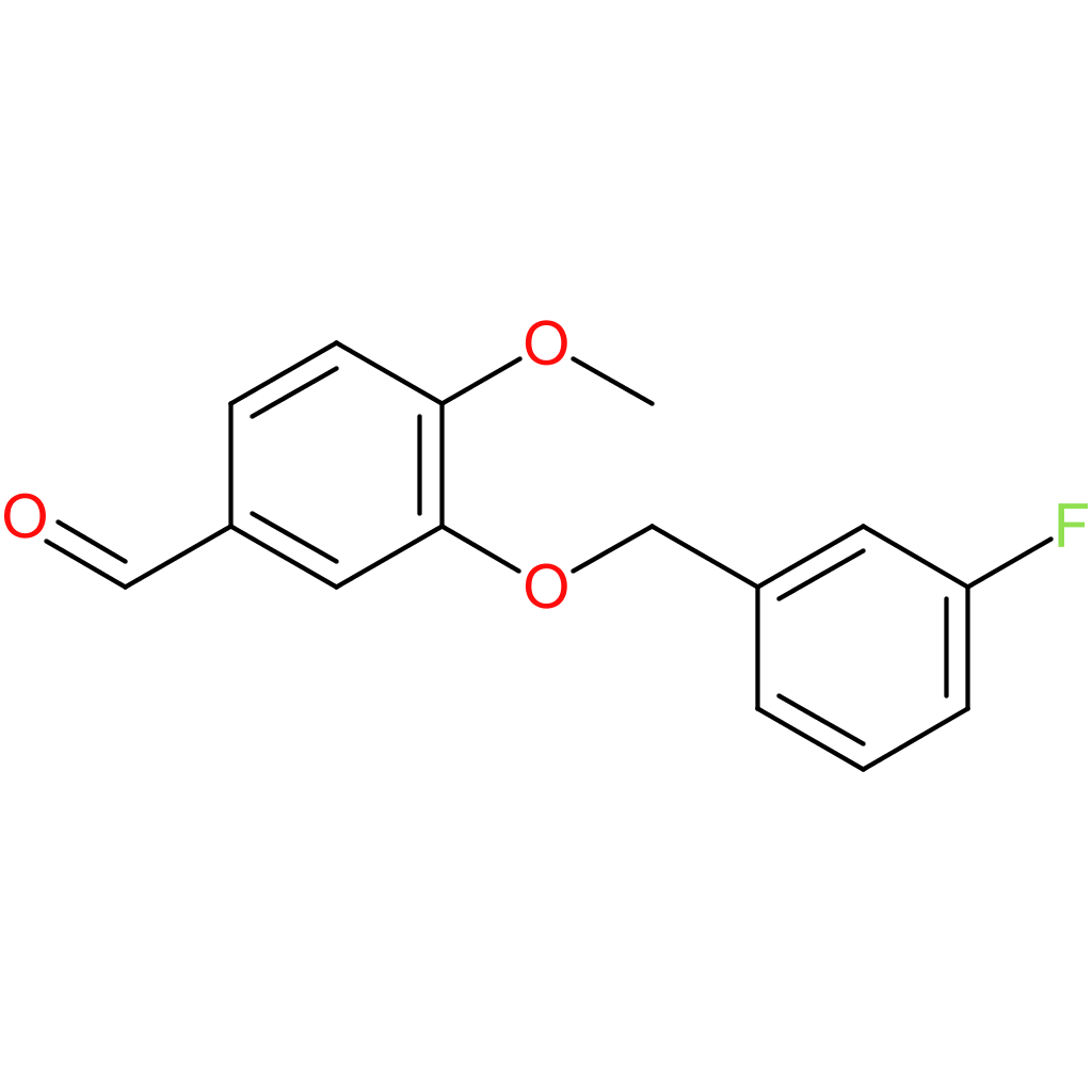 3-((3-fluorobenzyl)oxy)-4-methoxybenzaldehyde