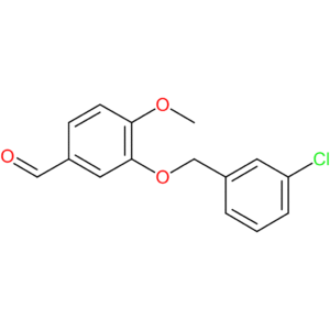 3-((3-chlorobenzyl)oxy)-4-methoxybenzaldehyde