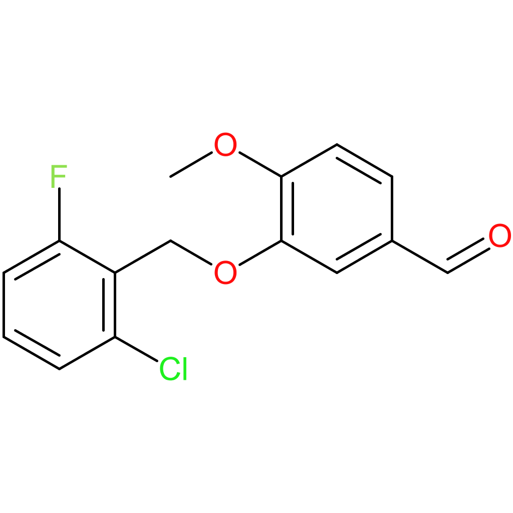 3-((2-chloro-6-fluorobenzyl)oxy)-4-methoxybenzaldehyde