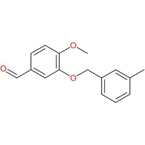 4-methoxy-3-((3-methylbenzyl)oxy)benzaldehyde
