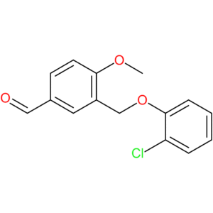 3-((2-chlorophenoxy)methyl)-4-methoxybenzaldehyde