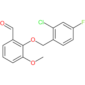 2-((2-chloro-4-fluorobenzyl)oxy)-3-methoxybenzaldehyde