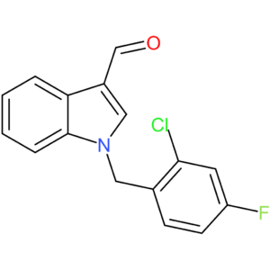 1-(2-chloro-4-fluorobenzyl)-1H-indole-3-carbaldehyde